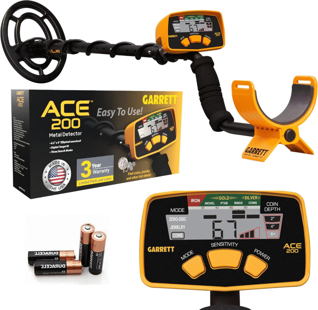 Garrett Ace 200, detector de metales