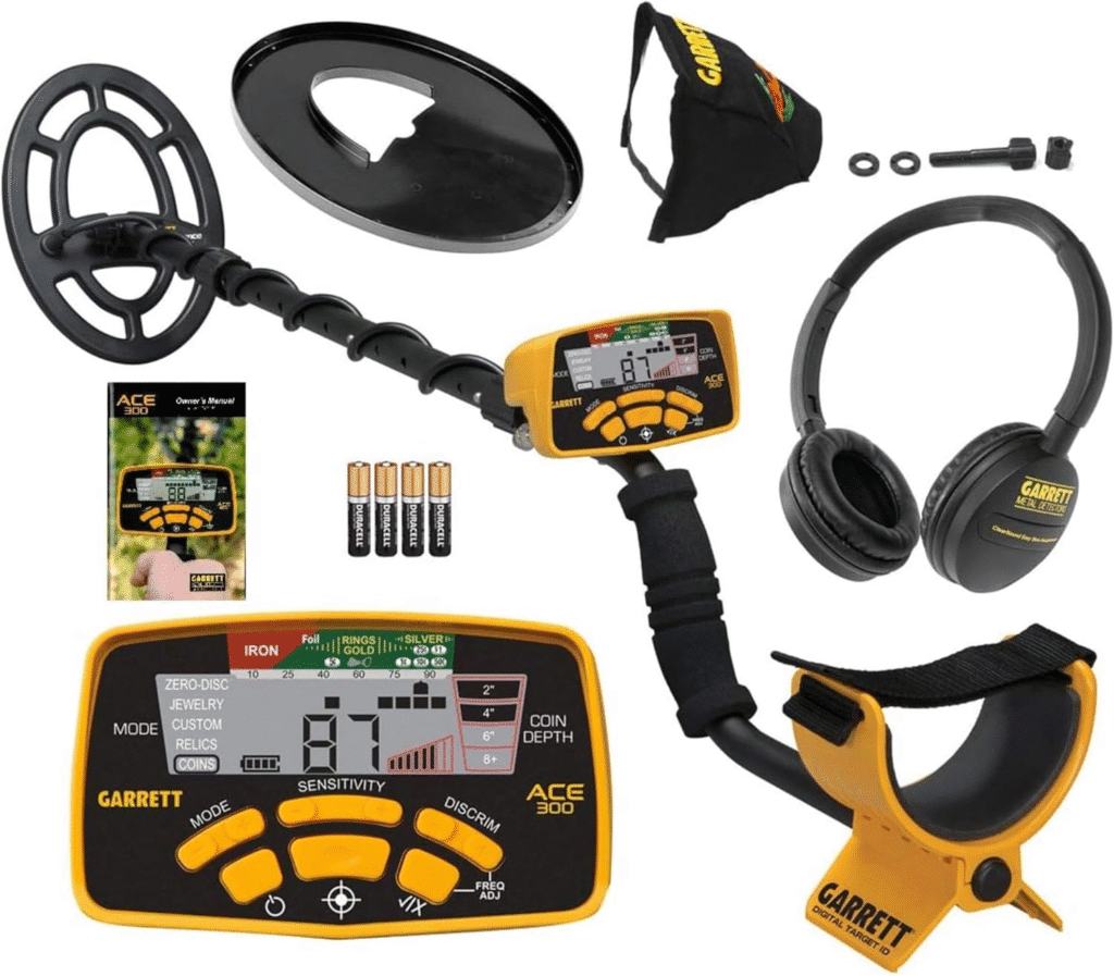 Garrett Ace 300, detector de metales,