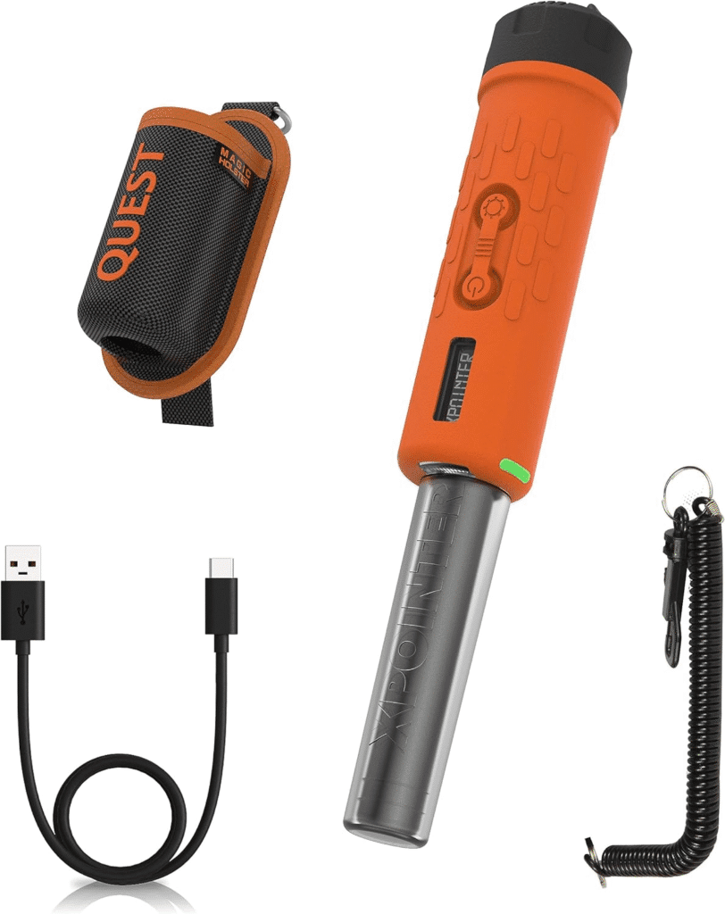 Nuevo Xpointer Max con Magic Holster Quest Metal Detectors pinpointer discrimating pinpointer impermeable hasta 16.4 ft