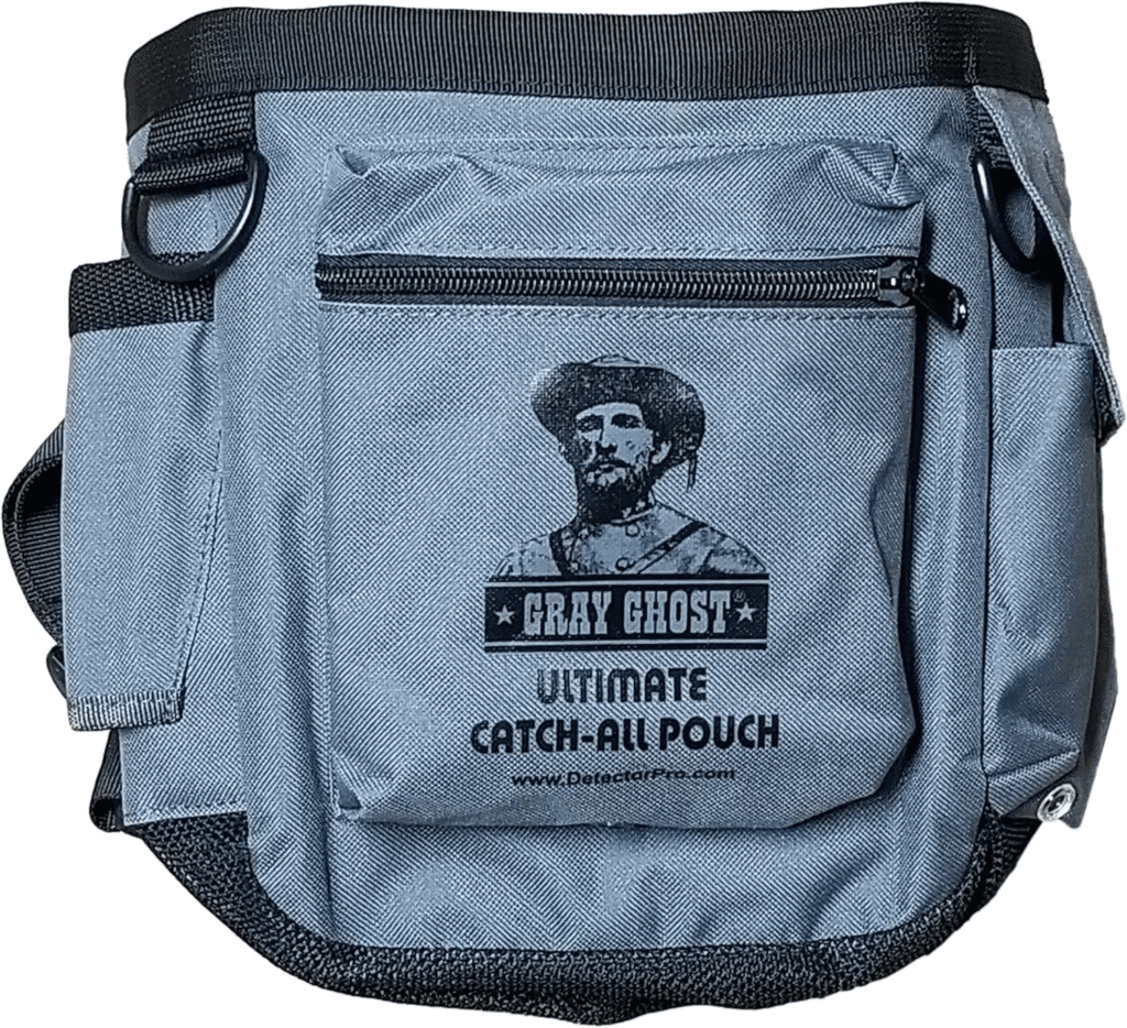 NUEVA bolsa gris Ghost Ultimate Catch-All para detección de metales