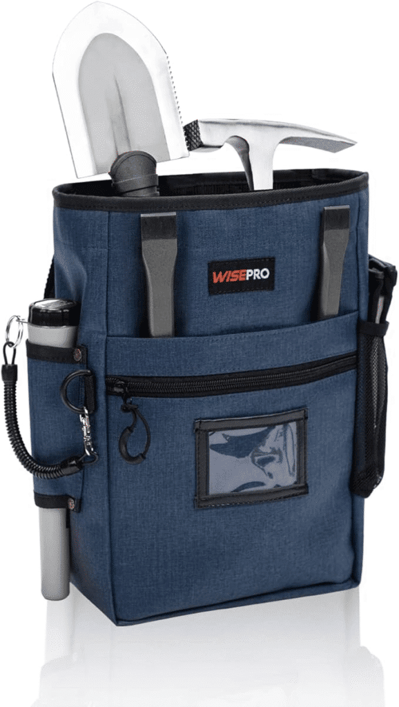 Bolsa de detección de metales, bolsa de herramientas portátil para excavadora de cintura, bolsa de detección de paquete de excavadora para PinPointer